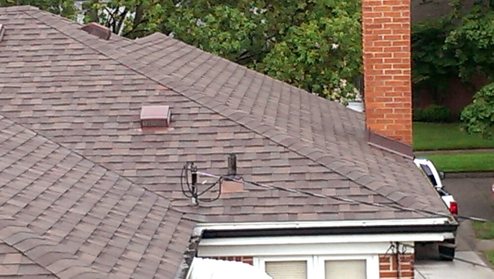 Redford, MI residential new roof installation.