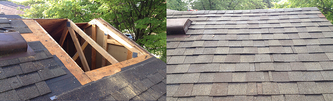 Roof Repair Tree Damage Livonia, MI (Before & After)