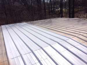 metal roof repair using favour flex